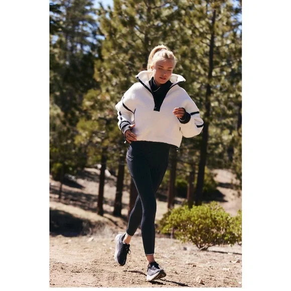 NWT Free People Women's Keepin' Cozy Fleece-Lined Women's High-Waisted Leggings - Picture 6 of 14